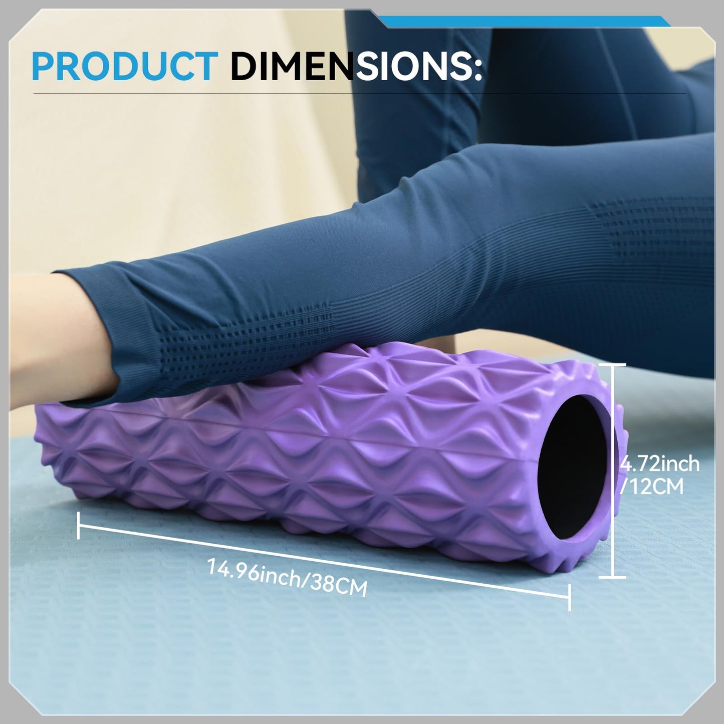 Foam Roller, 15inch