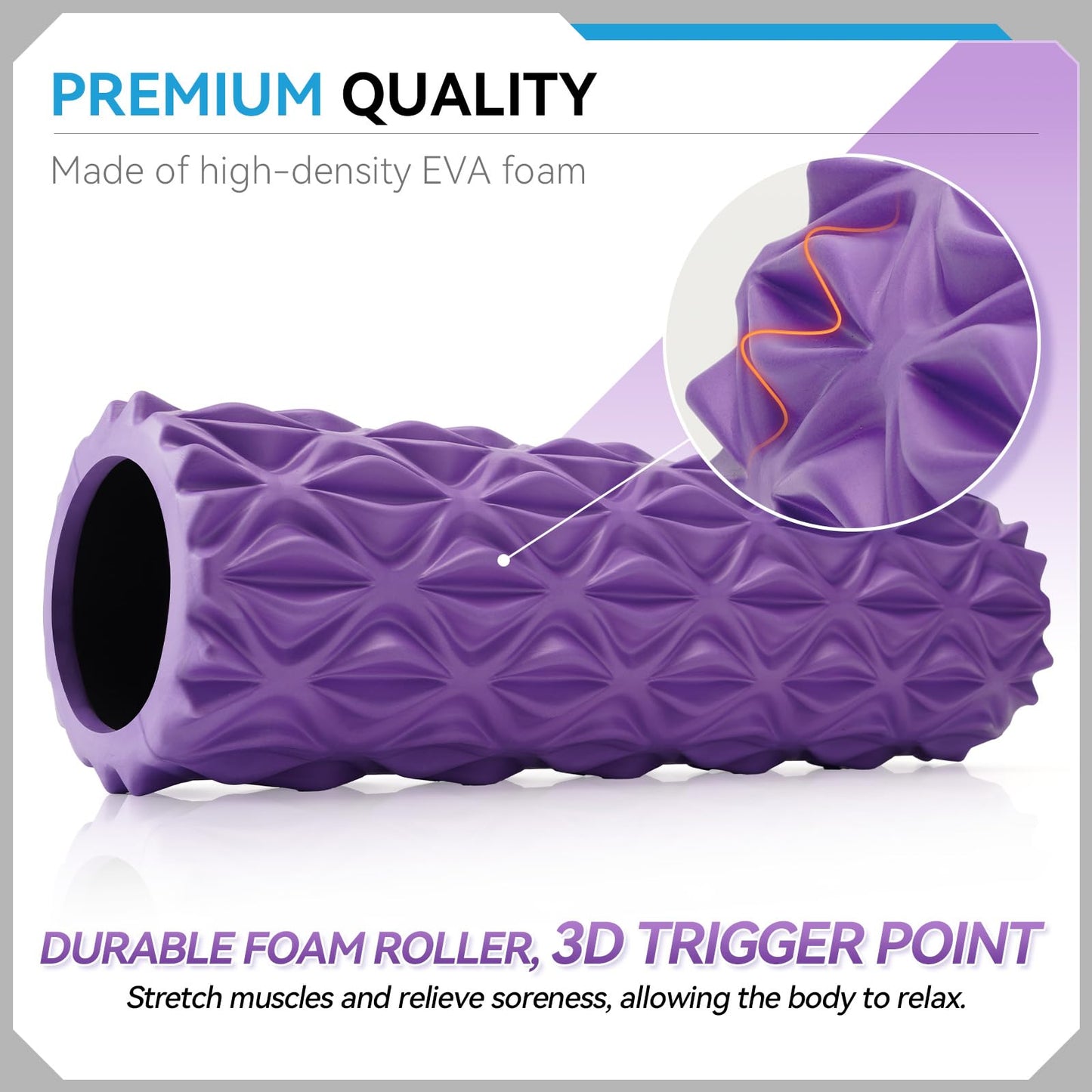 Foam Roller, 15inch