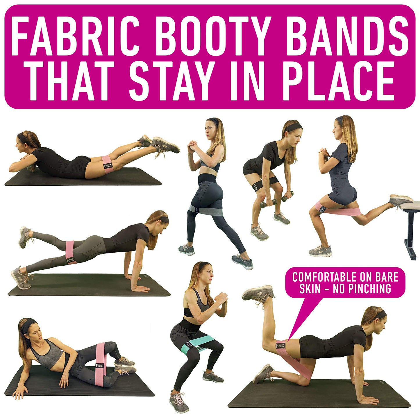 Exercise Bands for Women & Men